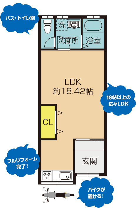 住之江区浜口西1丁目 賃貸一戸建て住宅
間取り図